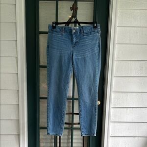 Free People Denim Medium Wash Skinny Jeans Size 30